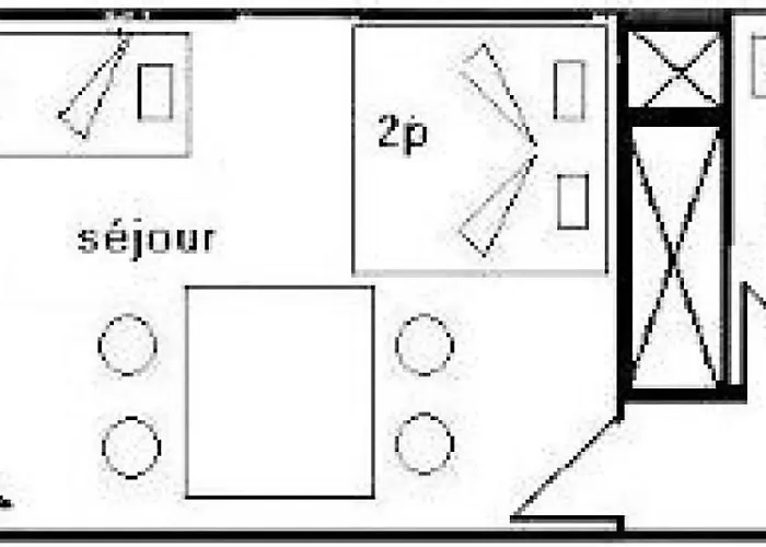 Le France - 3 Pers - Le France - 529fr - Plagne Centre Mae-8794